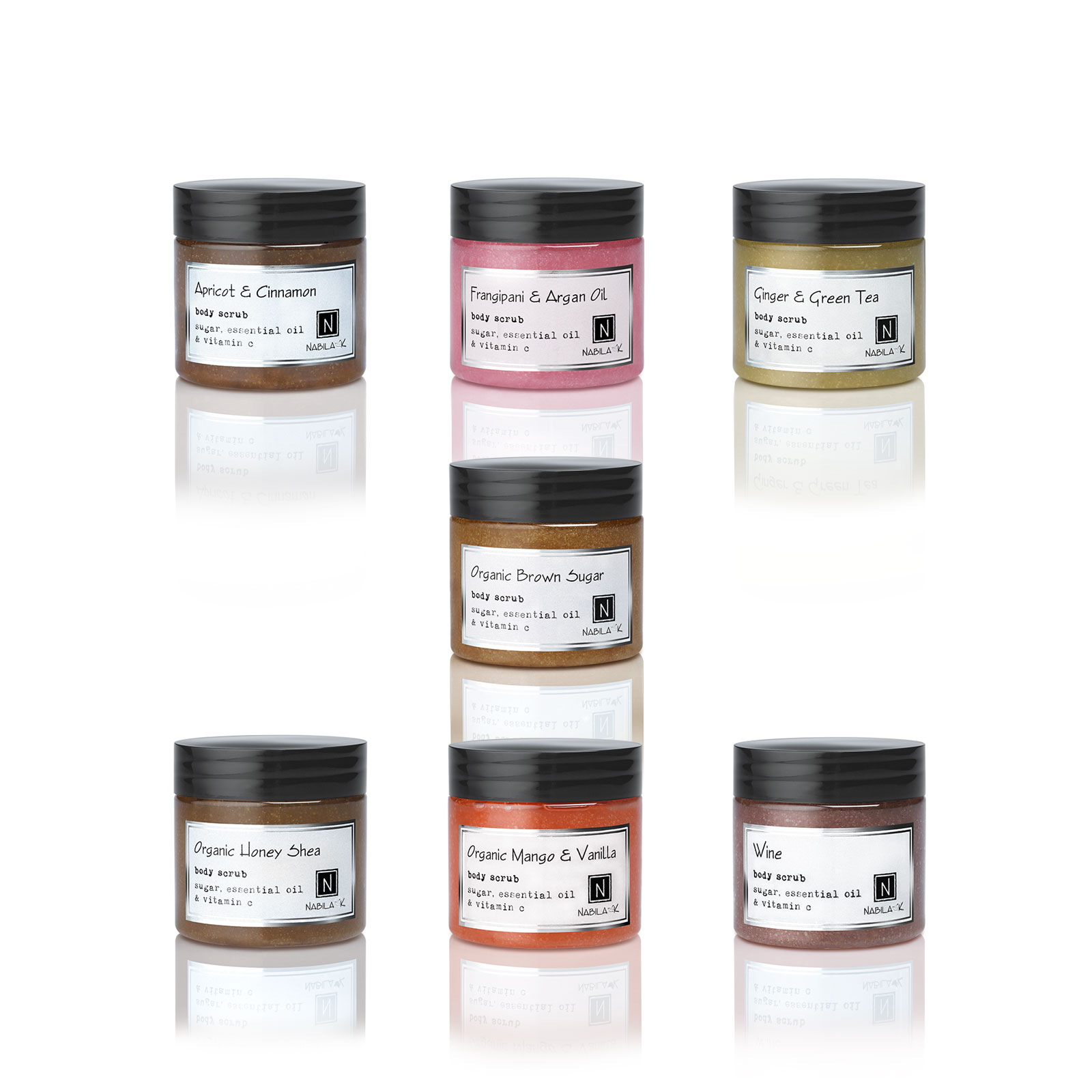 Travel Size Body Scrubs Online Nabila K Cosmetics