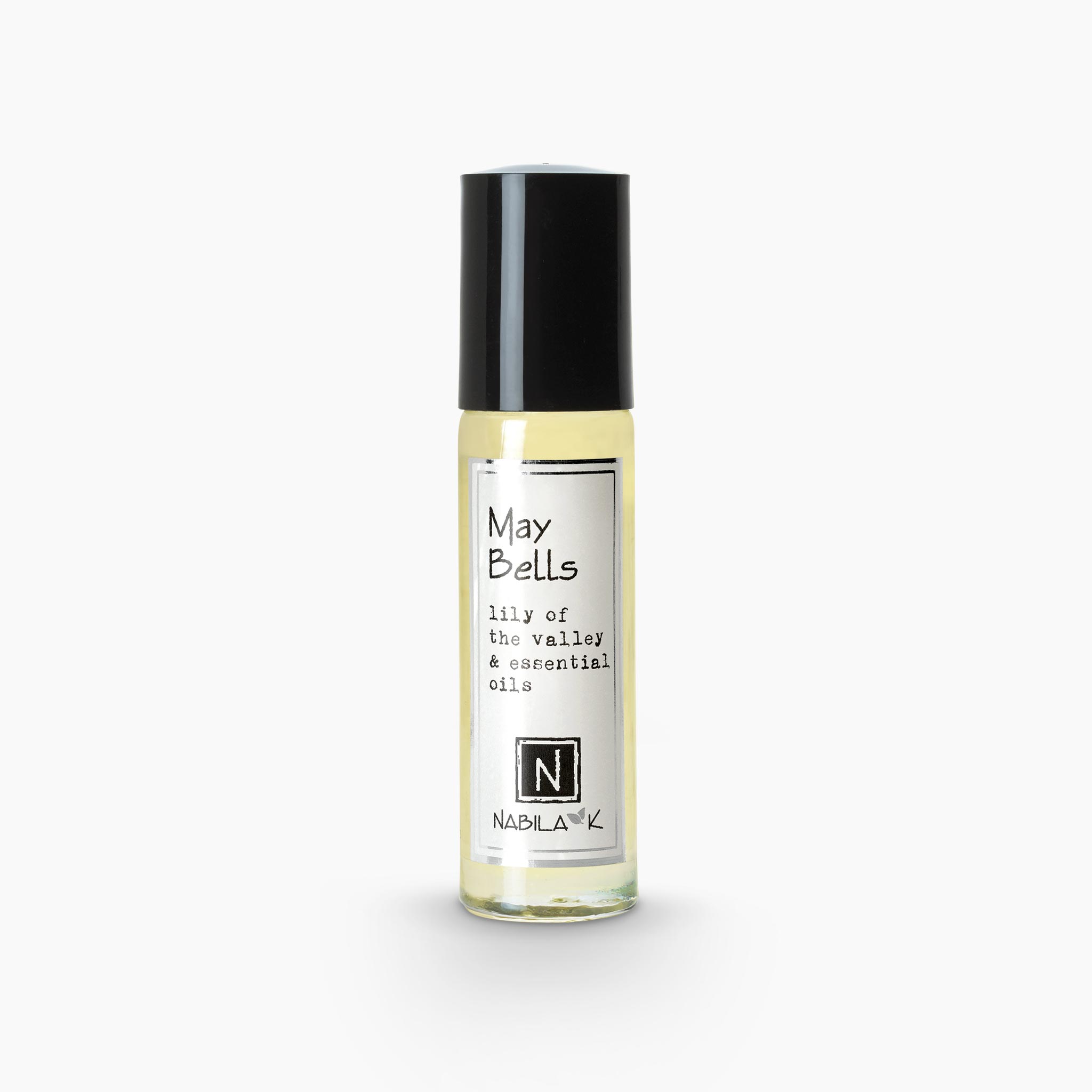 .33oz of Nabila K's May Bells Lily of the Valley and Essential Oils Roll on Perfume